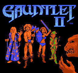 Gauntlet II Title Screen